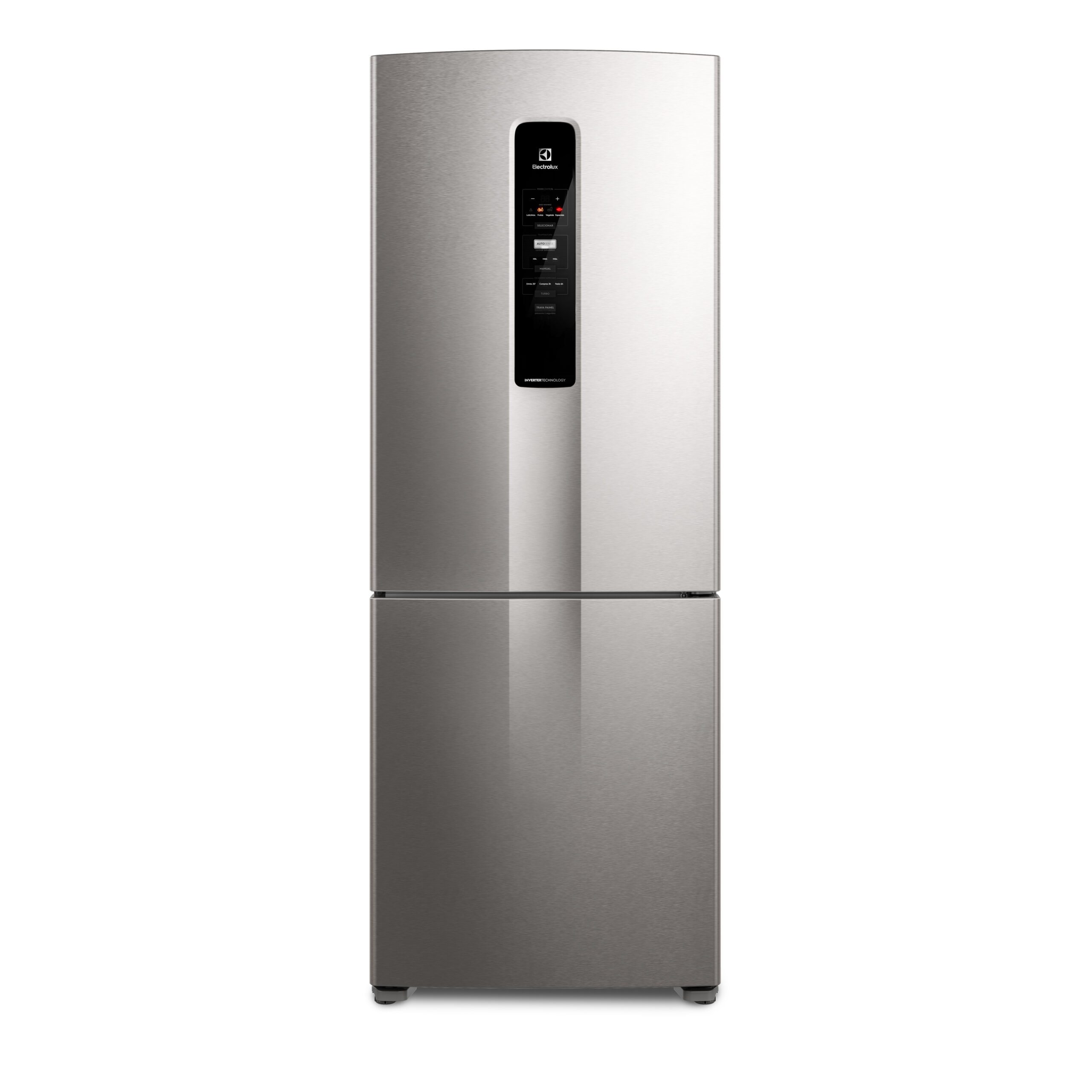 Geladeira Electrolux Frost Free Inverter 490L Experience Inverse Inox Look (IB51S)