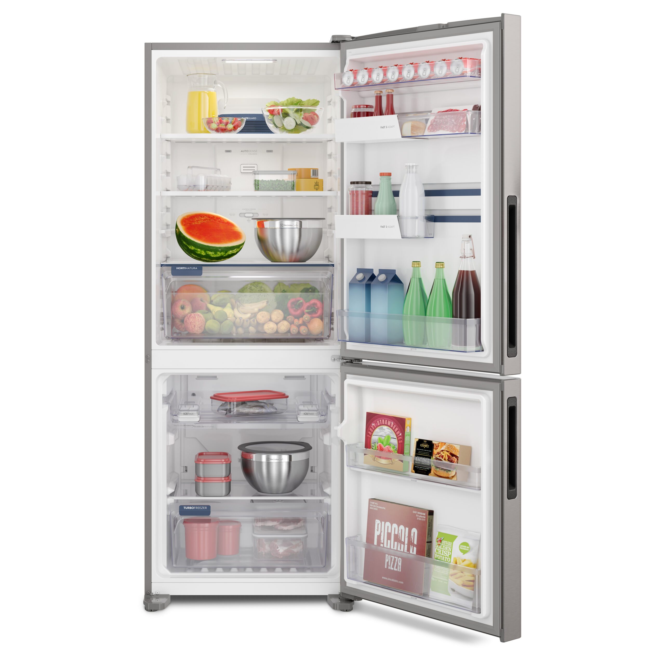 Geladeira Electrolux Frost Free Inverter 490L Experience Inverse Inox Look (IB51S) - Imagem 4