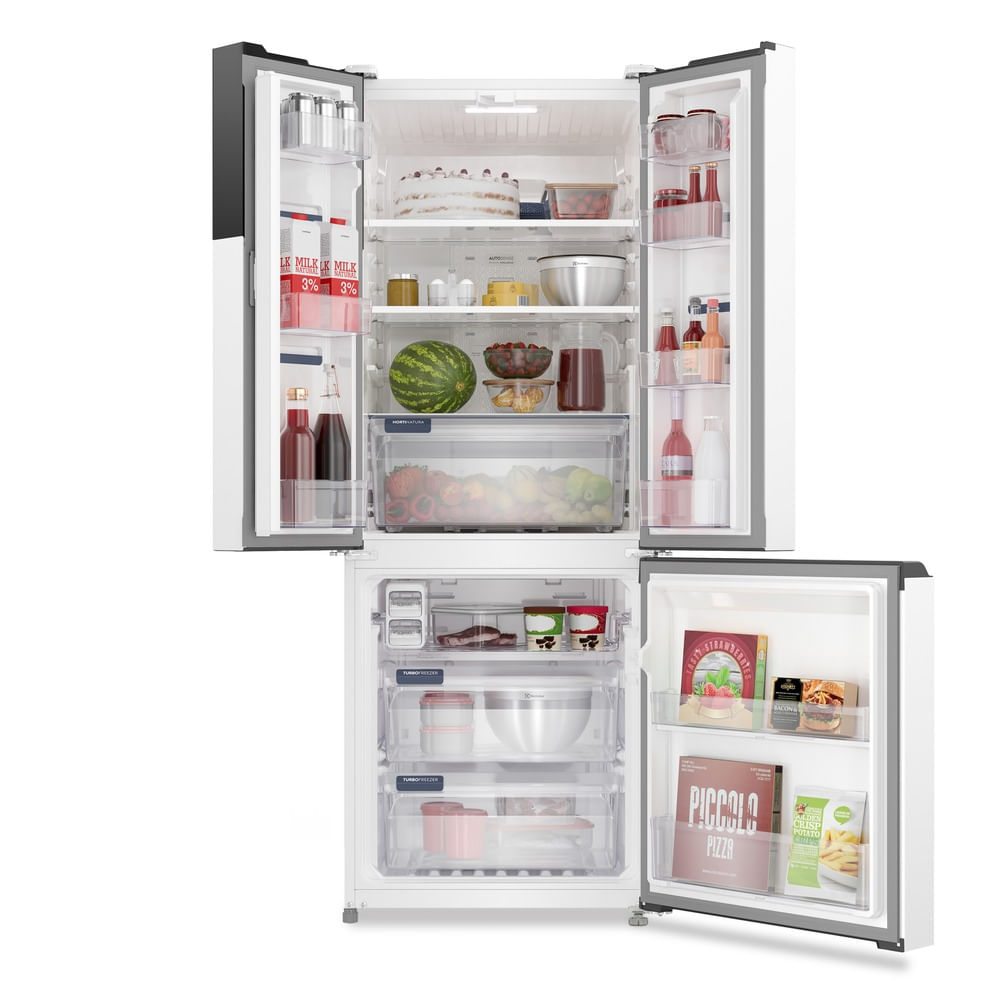 Geladeira Electrolux Frost Free Inverter 484L Efficient AutoSense 3 Portas Branca (IM7) 2