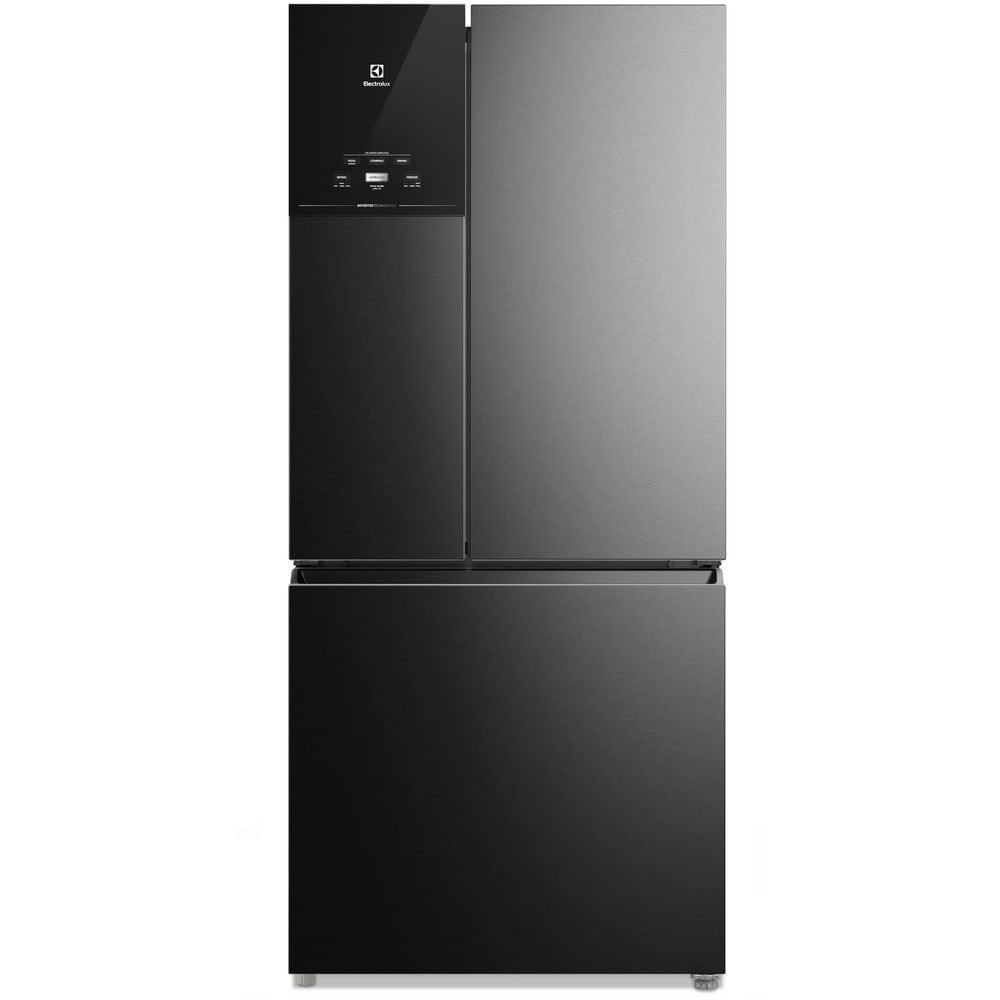 Geladeira Electrolux Frost Free Inverter 596L AutoSense 3 Portas Cor Black Inox Look (IM8B) 1