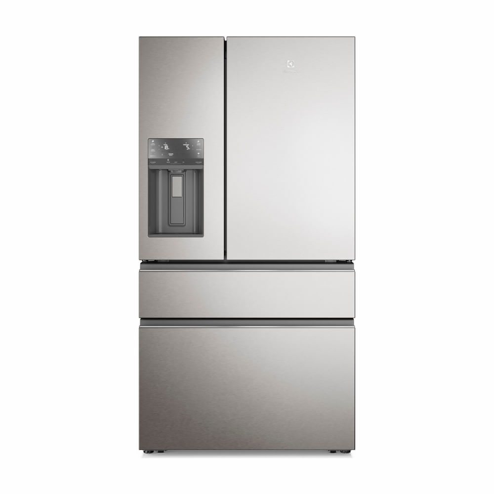 Geladeira Electrolux French Door 617L IceMax FlexiSpace TasteGuard Inverter Inox Look com WiFi (IM9CS) 1