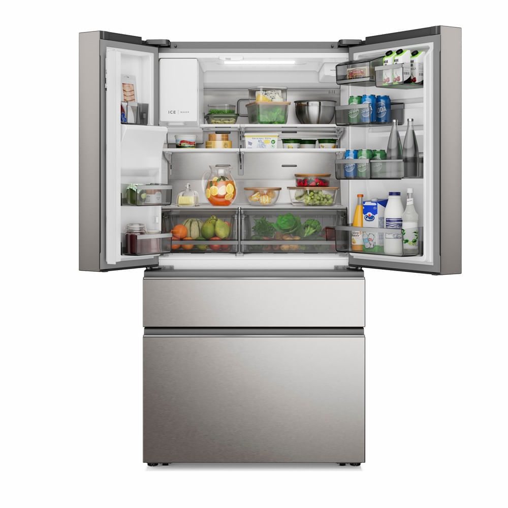 Geladeira Electrolux French Door 617L IceMax FlexiSpace TasteGuard Inverter Inox Look com WiFi (IM9CS) 4