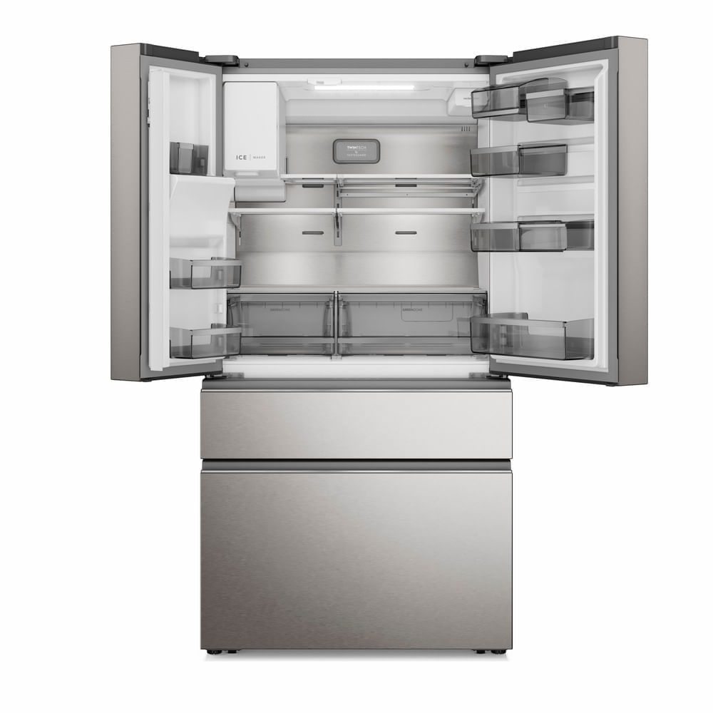 Geladeira Electrolux French Door 617L IceMax FlexiSpace TasteGuard Inverter Inox Look com WiFi (IM9CS) 5