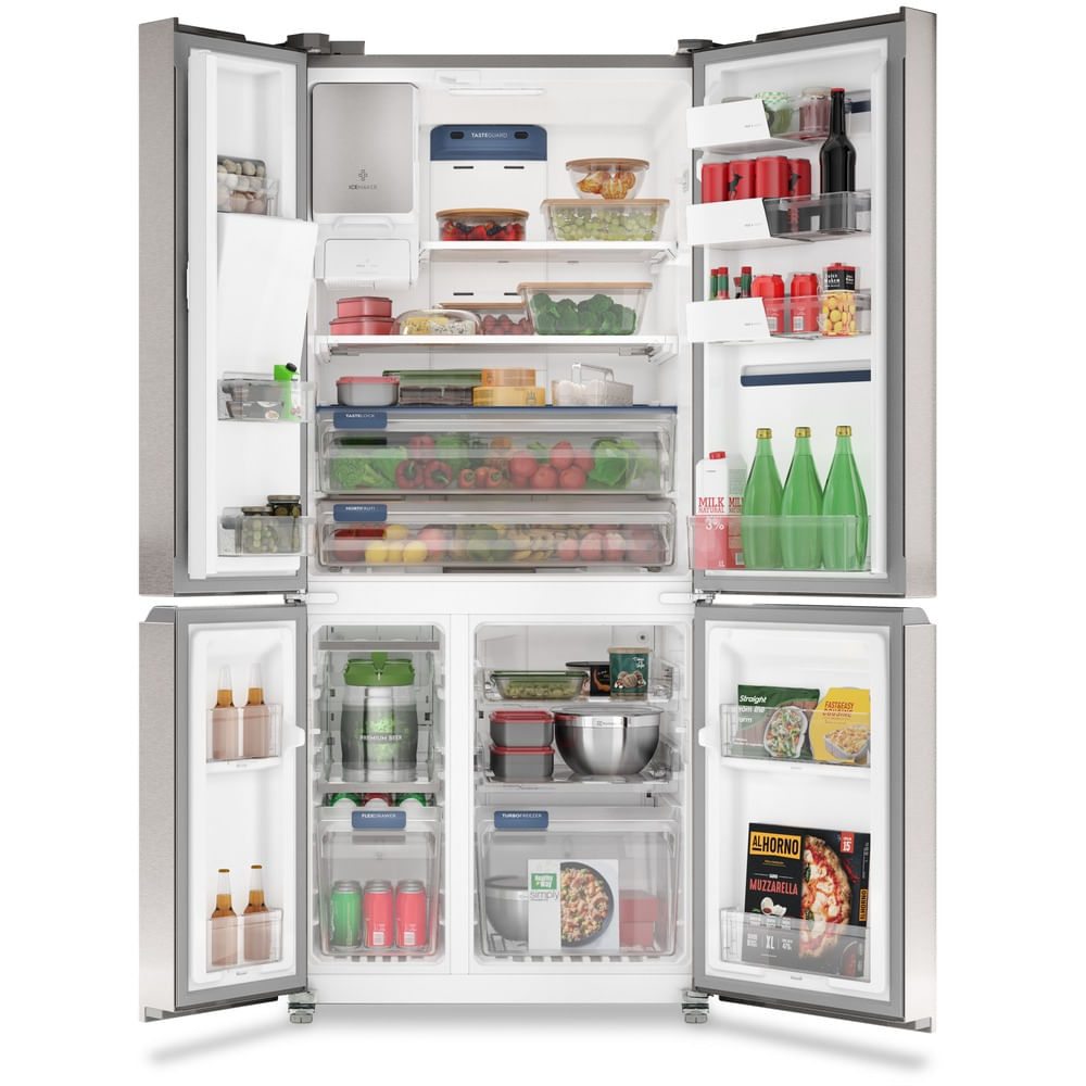 Geladeira Electrolux Frost Free 541L FlexiSpace IceMax TasteGuard French Door Inox (IQ8IS) 2
