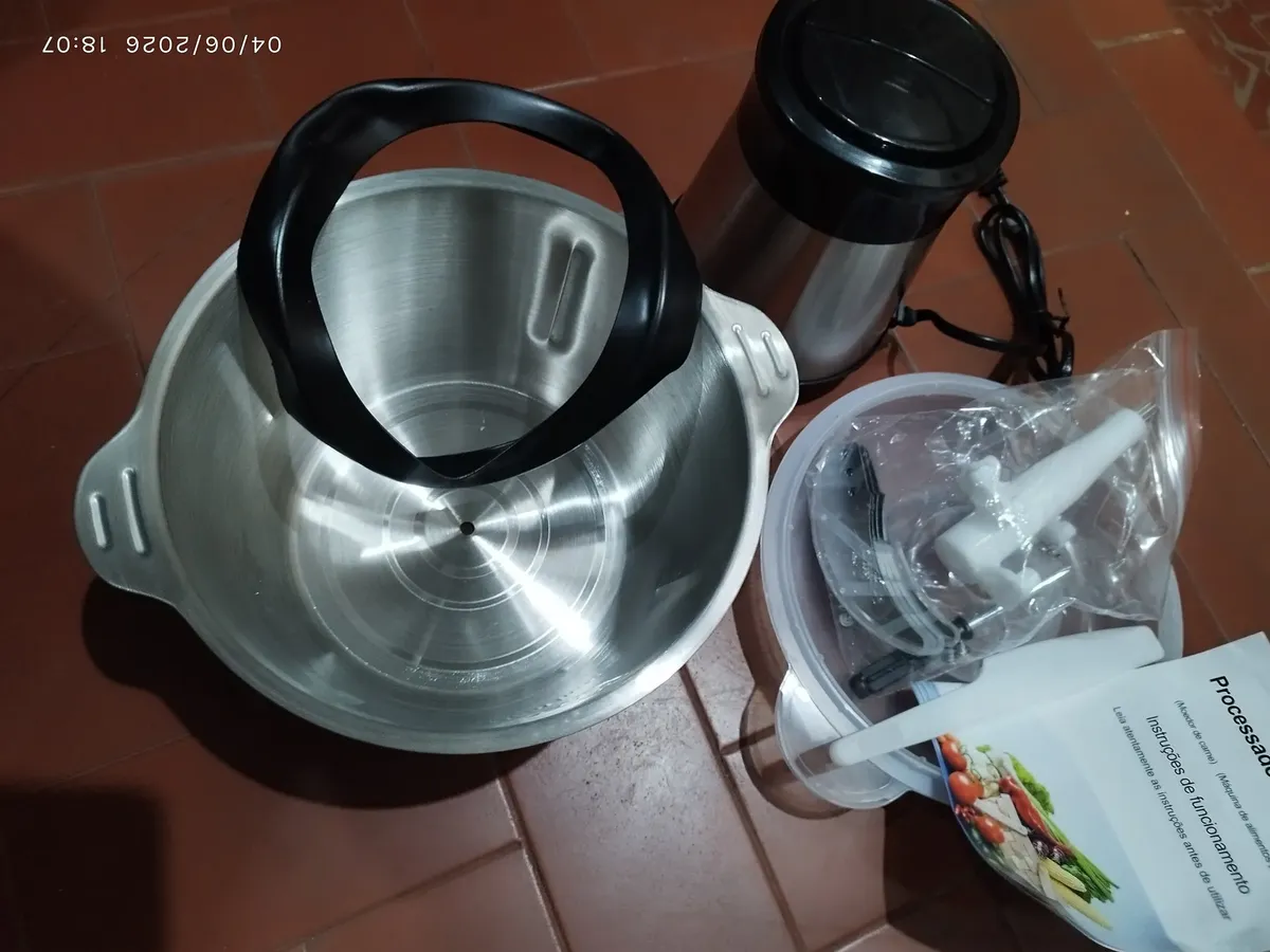 Multiprocessador Elétrico de Alimentos em Inox 2L Mostaz — Review Completo 20